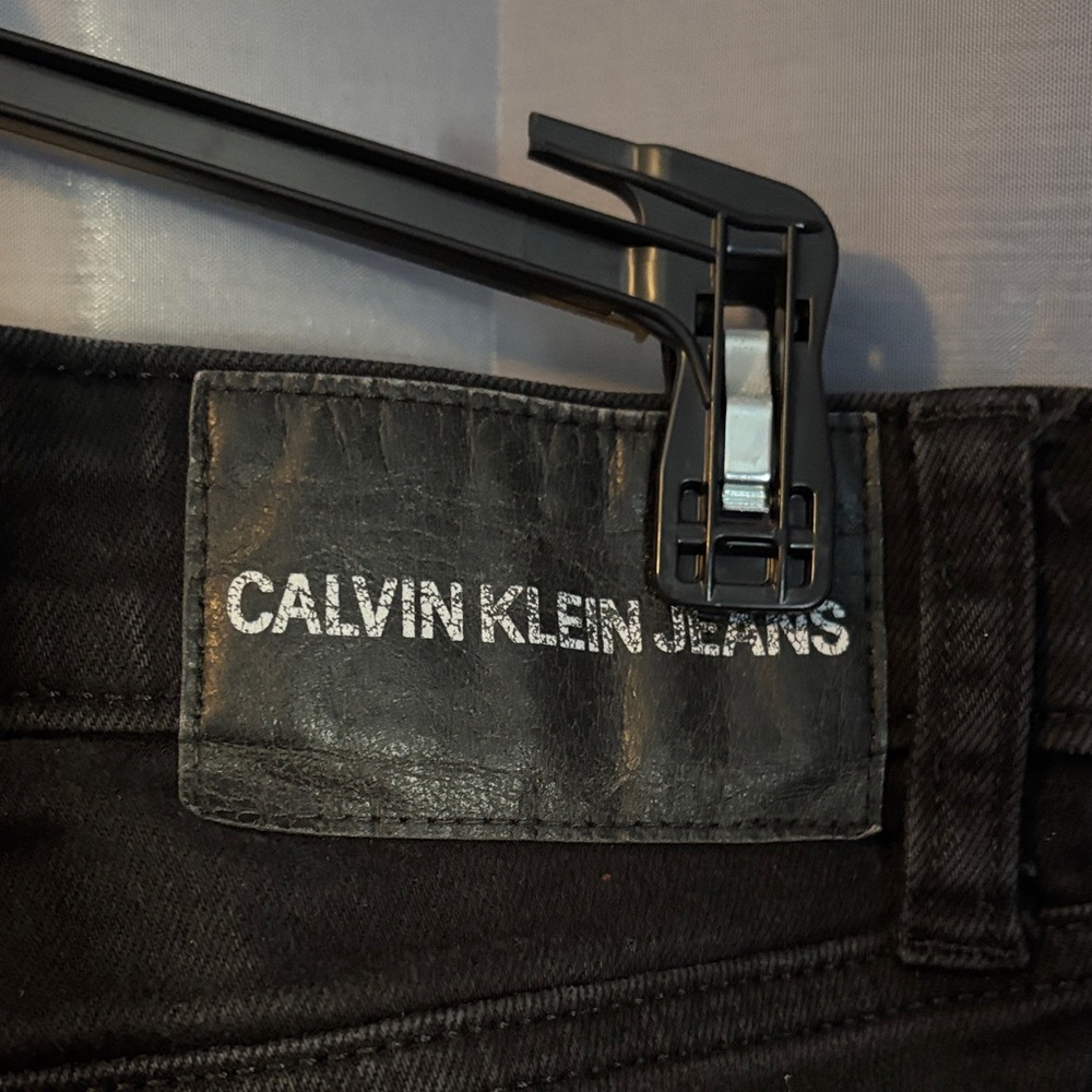 Calvin Klein Jeans Black Skinny Men Jeans - Picture 8 of 10